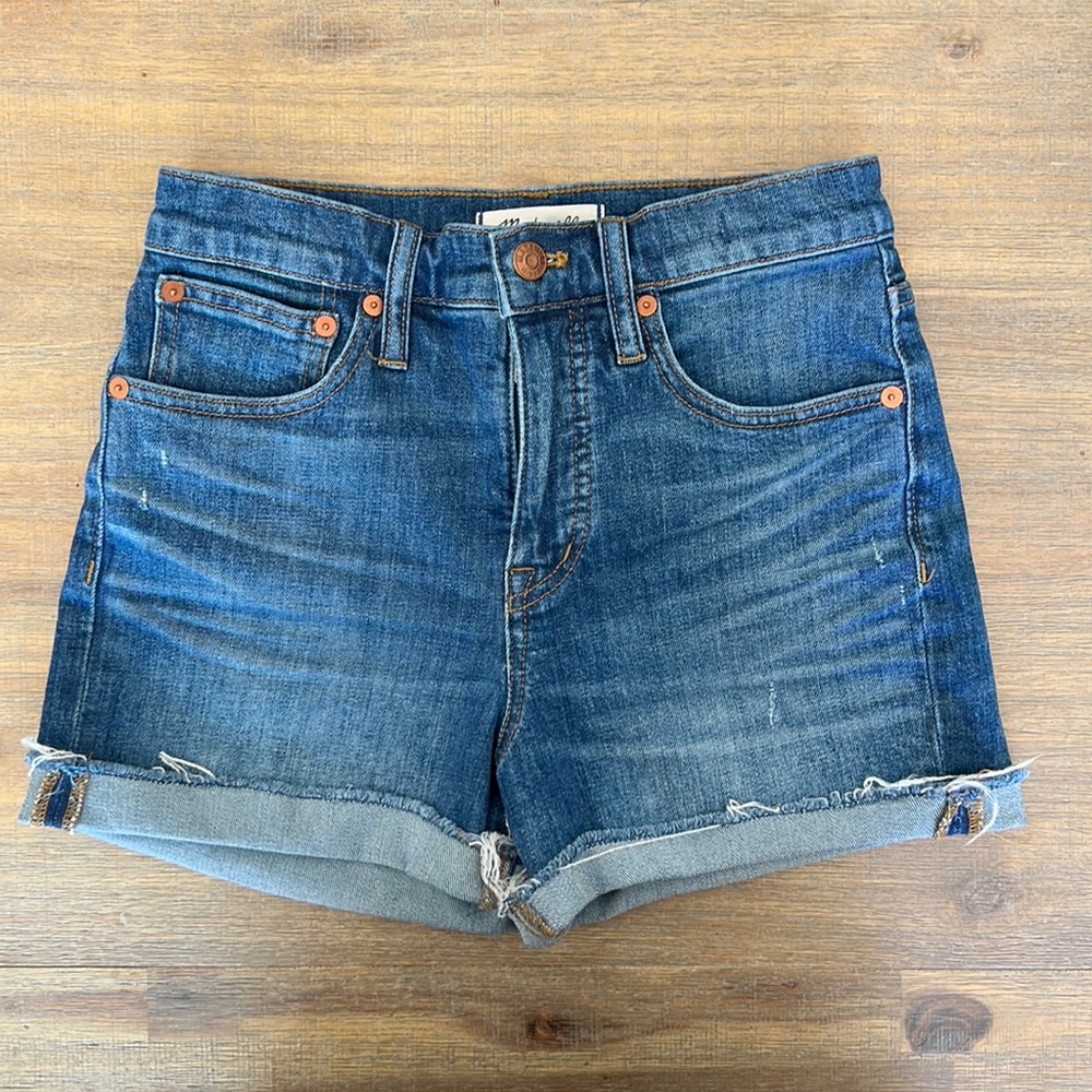 Madewell High Rise Denim Shorts